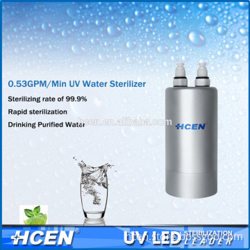 1LPM Point-Of-Use UV C LED Drinking water UV sterilizer water treatment